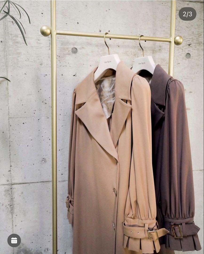 Her lip to - herlipto Belted Dress Trench Coatトレンチコート