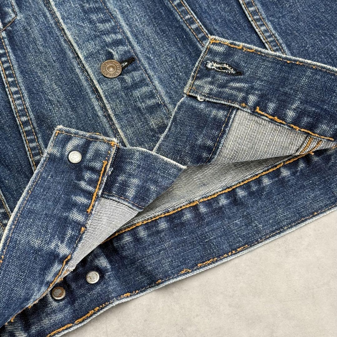 60s LEVI’S デニムジャケット4th 70505 BIG E 36〜38