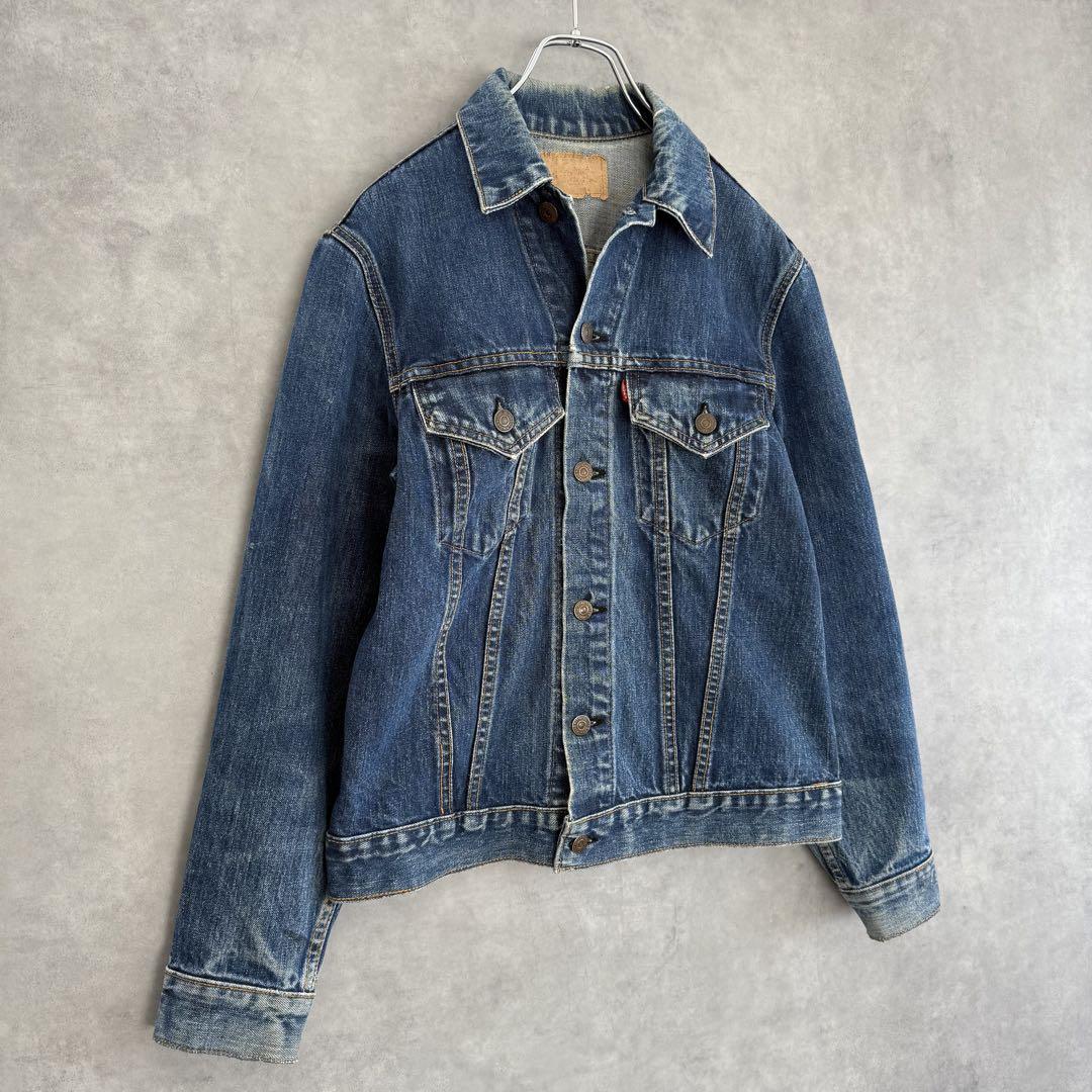 60s LEVI’S デニムジャケット4th 70505 BIG E 36〜38
