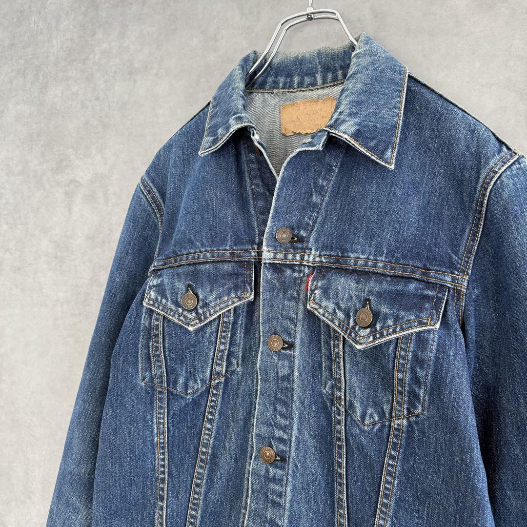 60s LEVI’S デニムジャケット4th 70505 BIG E 36〜38