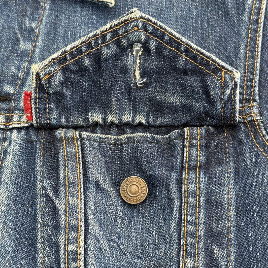 60s LEVI’S デニムジャケット4th 70505 BIG E 36〜38