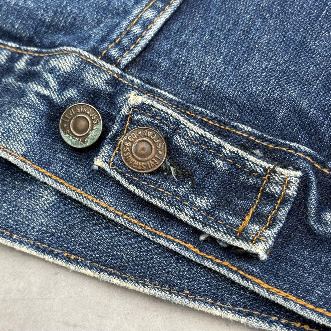 60s LEVI’S デニムジャケット4th 70505 BIG E 36〜38