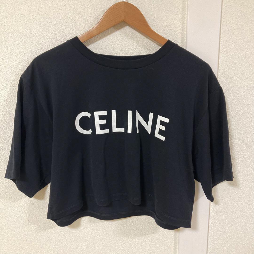 celine セリーヌ　クロップドt tシャツよろしくお願いいたします