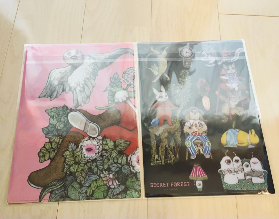ヒグチユウコ韓国特別展限定 クリアファイル両開Secret Forest
