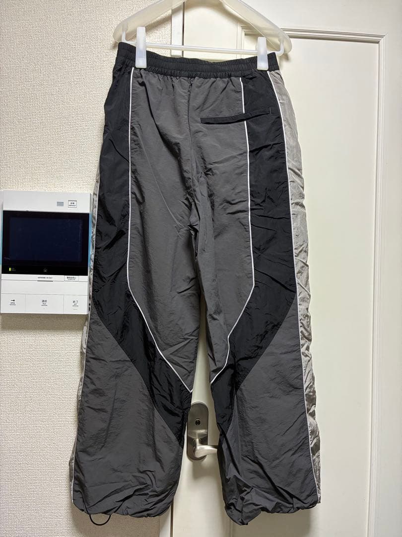 メゾンスペシャル 異素材 コンビネーション トラックパンツ