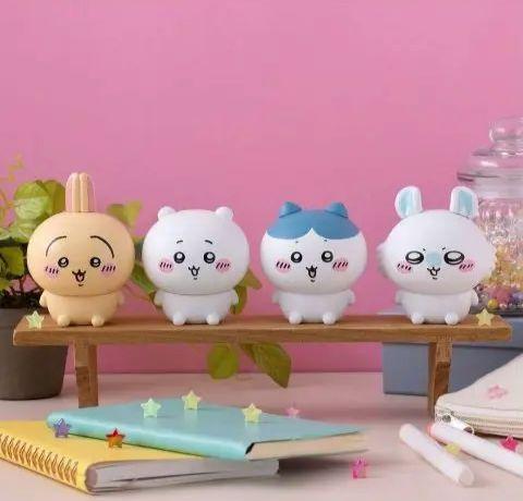 ちいかわ カプキャラ フィギュアうさぎ ハチワレ ガチャ ソフビ