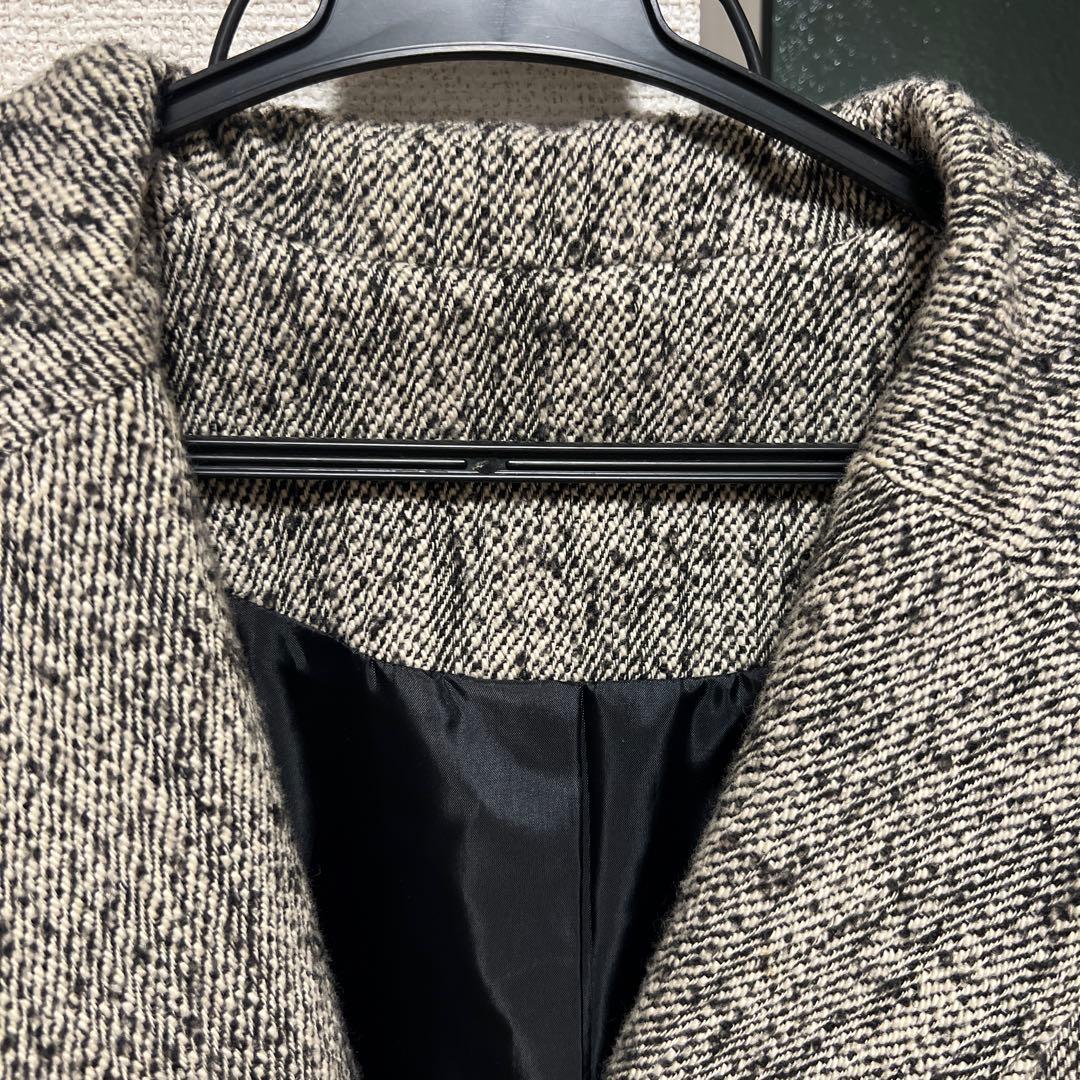 ロングコート　コート　黒　冬　アウター