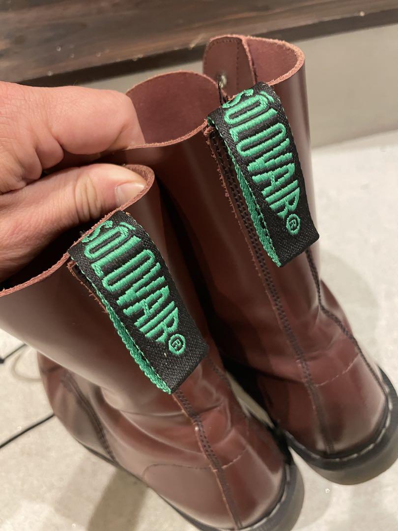 Solovair 11ホール　UK9 英国製 dr.martens