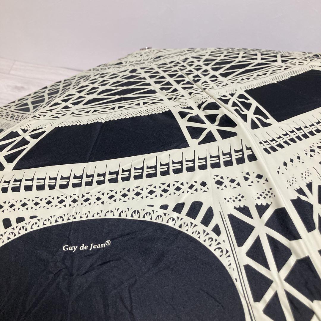 ☆超メルカリ市☆期間限定　Guy de Jean エッフェル塔（アイボリー） Guy de Jean ギィドゥジャン エッフェル塔 折りたたみ傘 - メルカリ