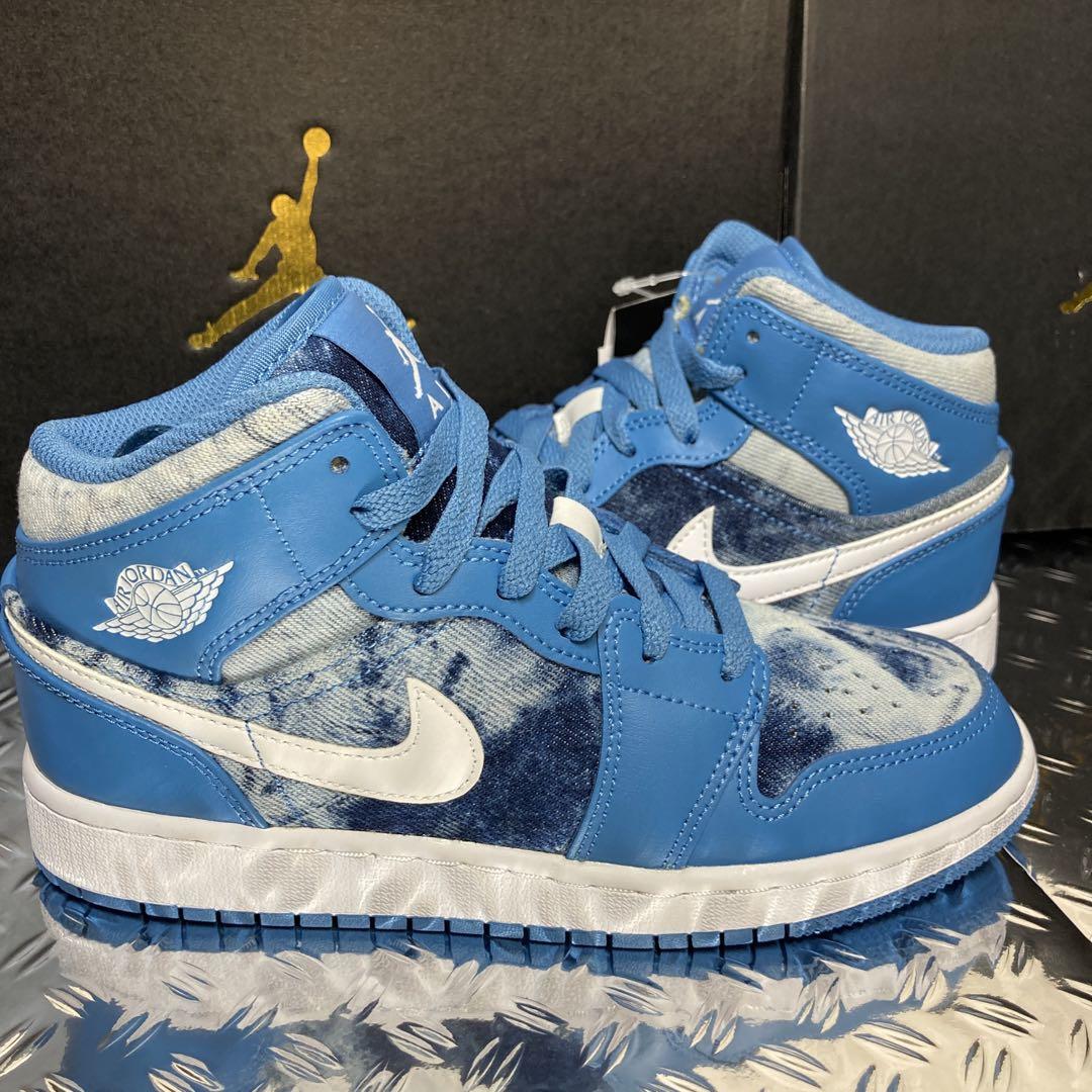 ラスト1点✨NIKE✨AIR JORDAN 1✨WASHED DENIM✨23