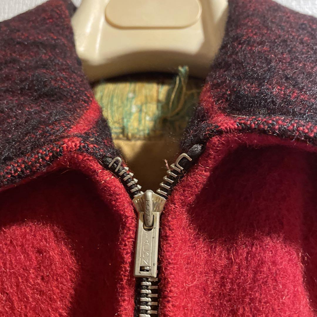 30s Chippewa Woolen Mills ハトメジッパー