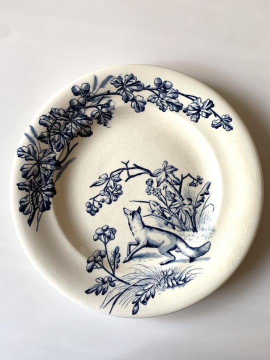 フランス アンティーク Vide Poche きつねの顔 フランスアンティーク 剥製- Vintage & Antique Shop HANT