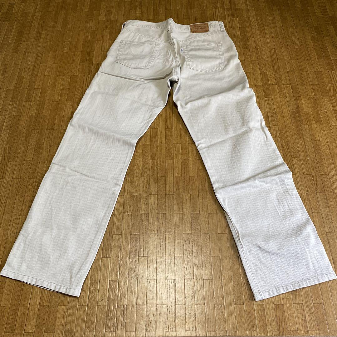 LEVI'S 504Z BIG E日本製ストレートデニム オフホワイトW34