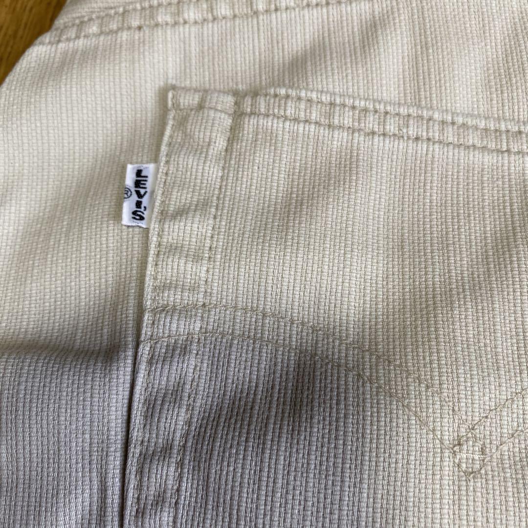 LEVI'S 504Z BIG E日本製ストレートデニム オフホワイトW34