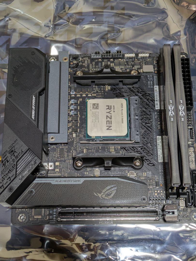 【ROG STRIX B550-I】&【5600G】&【DDR4 16G】
