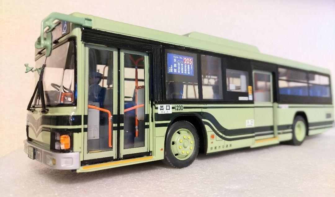 1/32 京都市交通局バス(いすゞエルガ)素人組立品