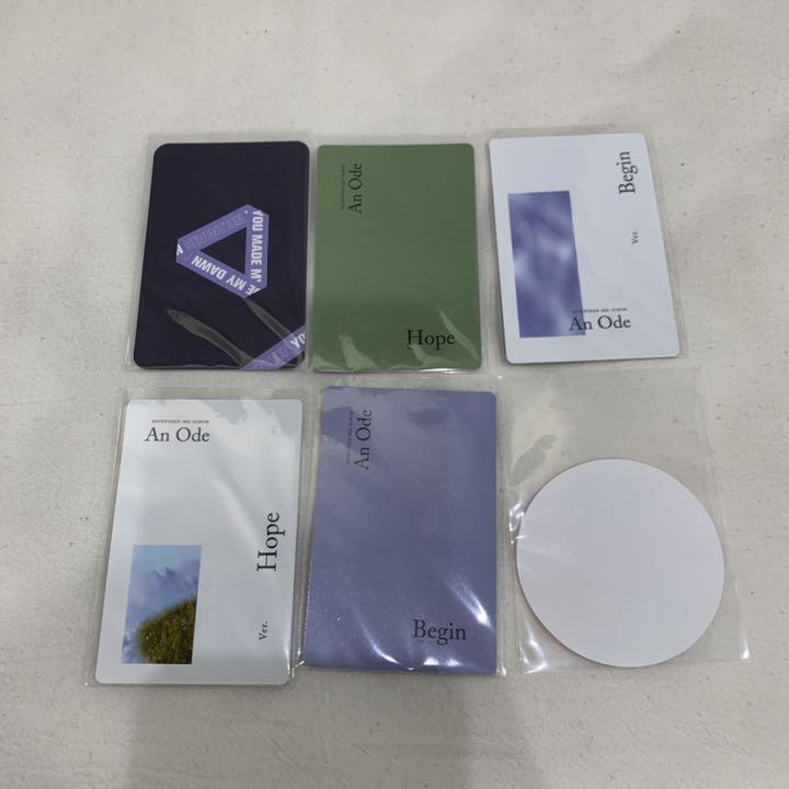 新着 セブチ SEVENTEEN ホシ コンプ セット うちわ - K-POP/アジア