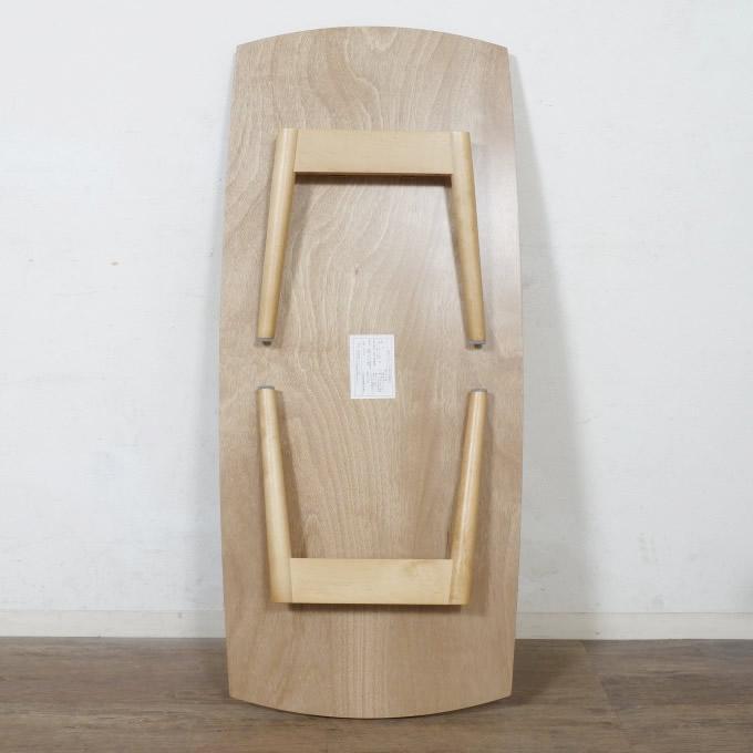 110幅【新品】折り畳み式 おしゃれ 木目が綺麗なテーブル
