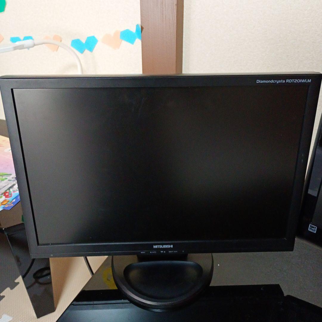 【超特価おまけ付き】LG＋MITSUBISHI 中古モニター2セット