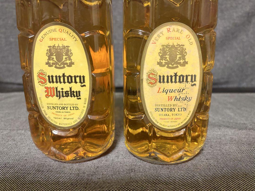 ⚠️限定セール中⚠️サントリー角瓶　オールドボトル　特級　２本セット　古酒　未開封