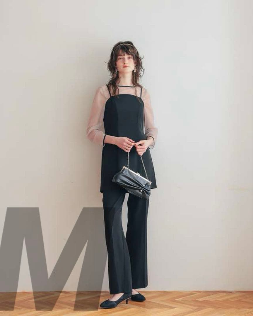 キ★新品★新作ドリードール3Pieceパンツドレス　ブラック