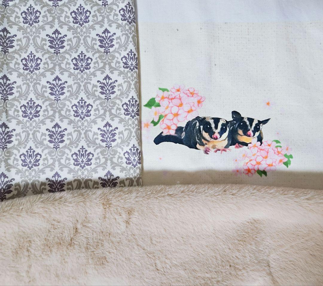 【しぃ様 】フクロモモンガポーチ＊ころんとポーチ＊小動物用