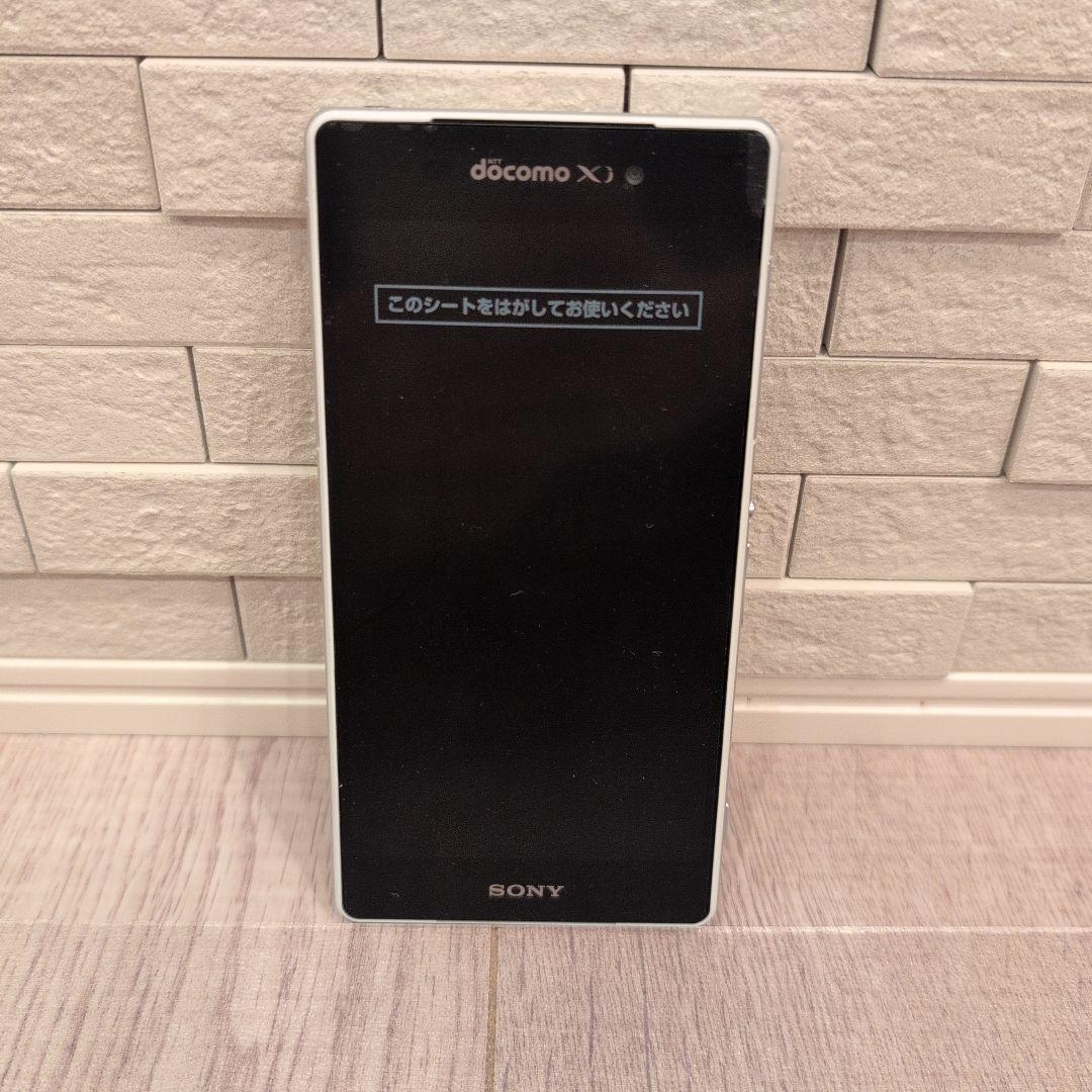 SONY docomo XJ SO-03Fホワイト 本体※※