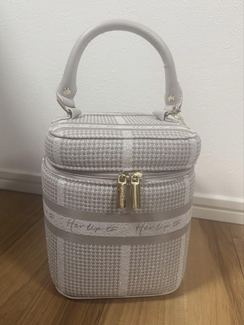 herlipto Jacquard Vanity Bag バニティバッグ