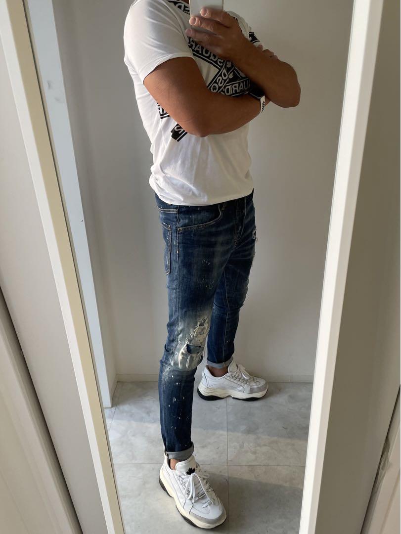 格安新品  シフさま専用】DSQUARED2⭐️SKATER JEAN パンツ