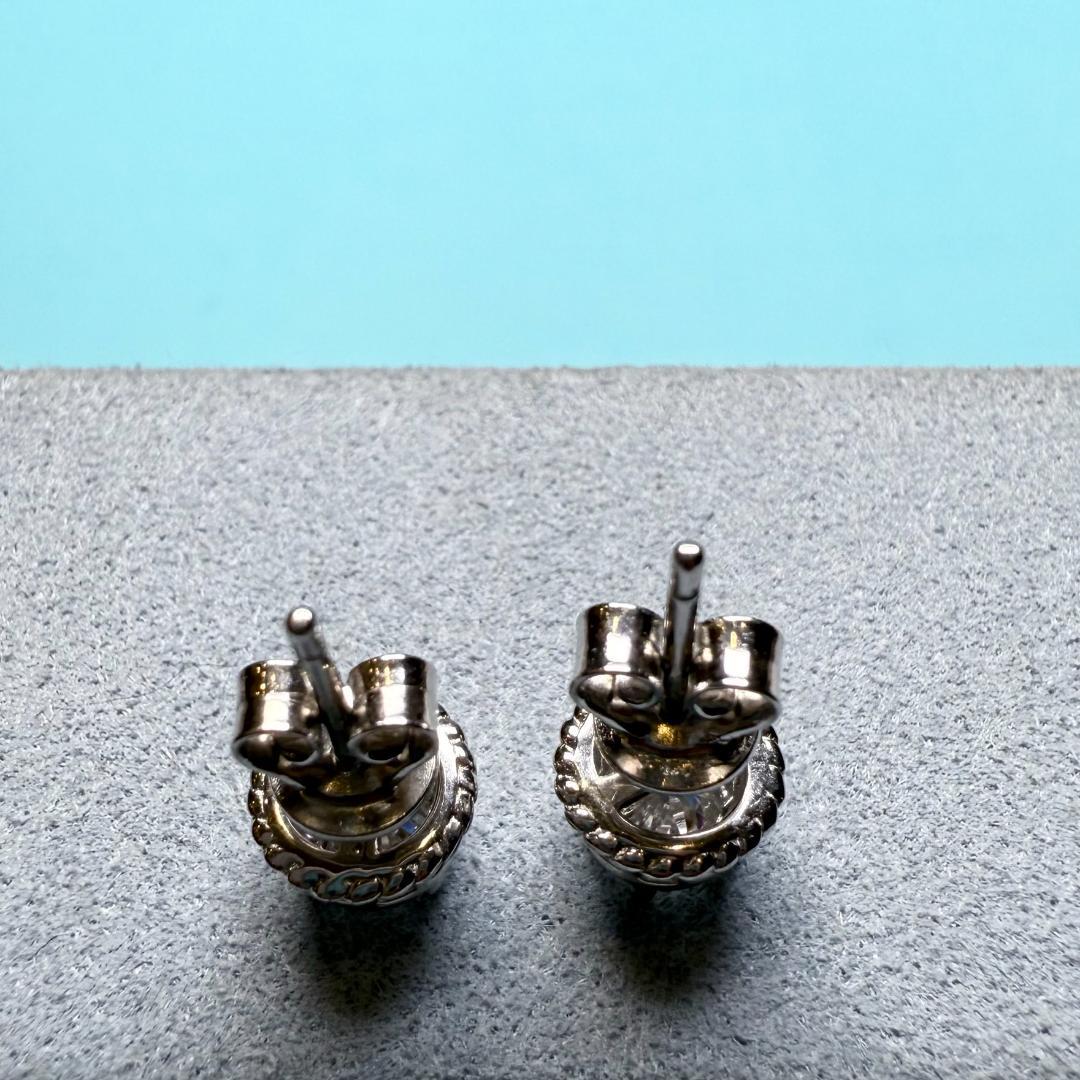 【遺品整理】K18 金 刻印入り 1.00CT ダイヤモンド ピアス