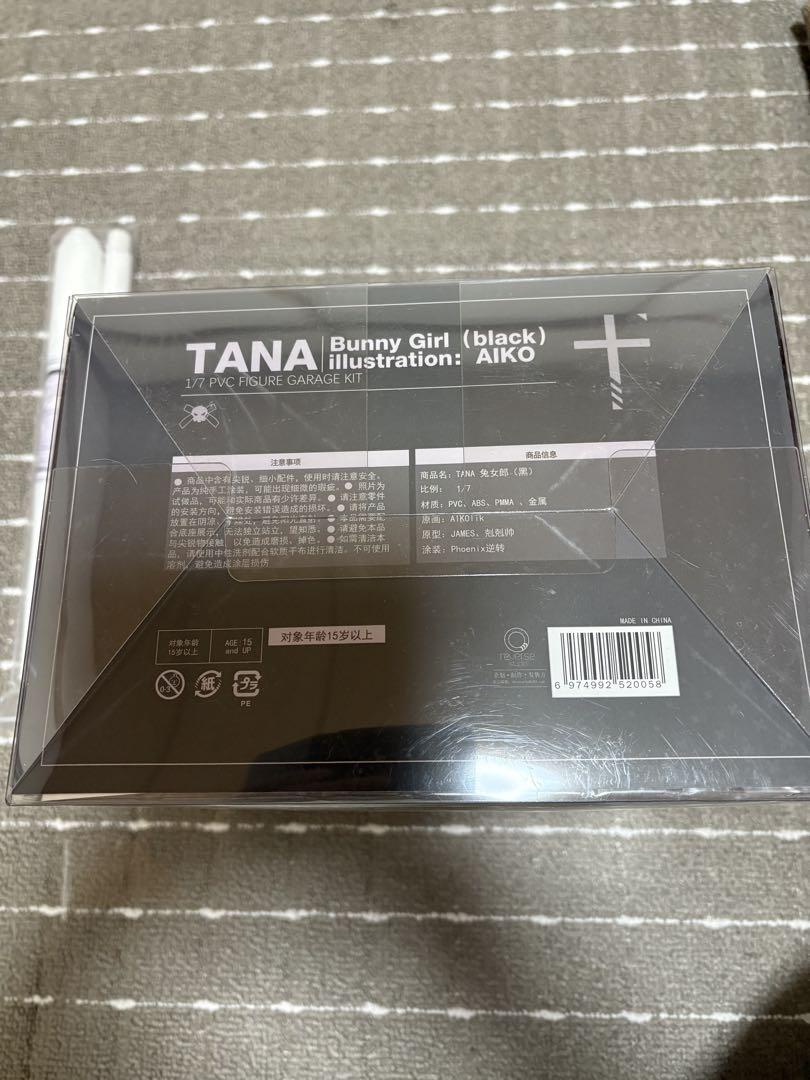 未開封 特典付き Tana 黒バニーガール 1/7 完成品フィギュア