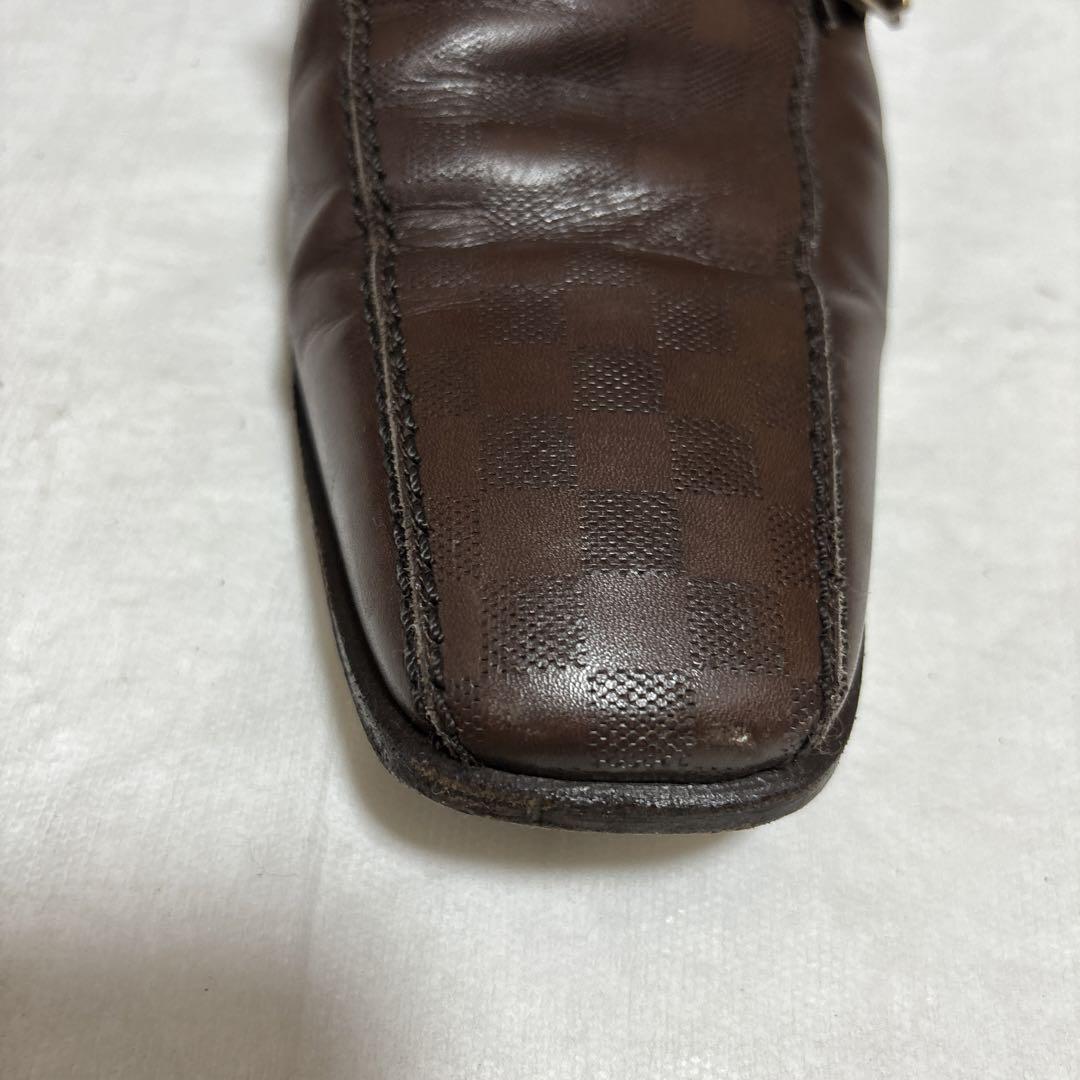 ルイヴィトン LOUIS VUITTON ダミエ ドレスシューズ