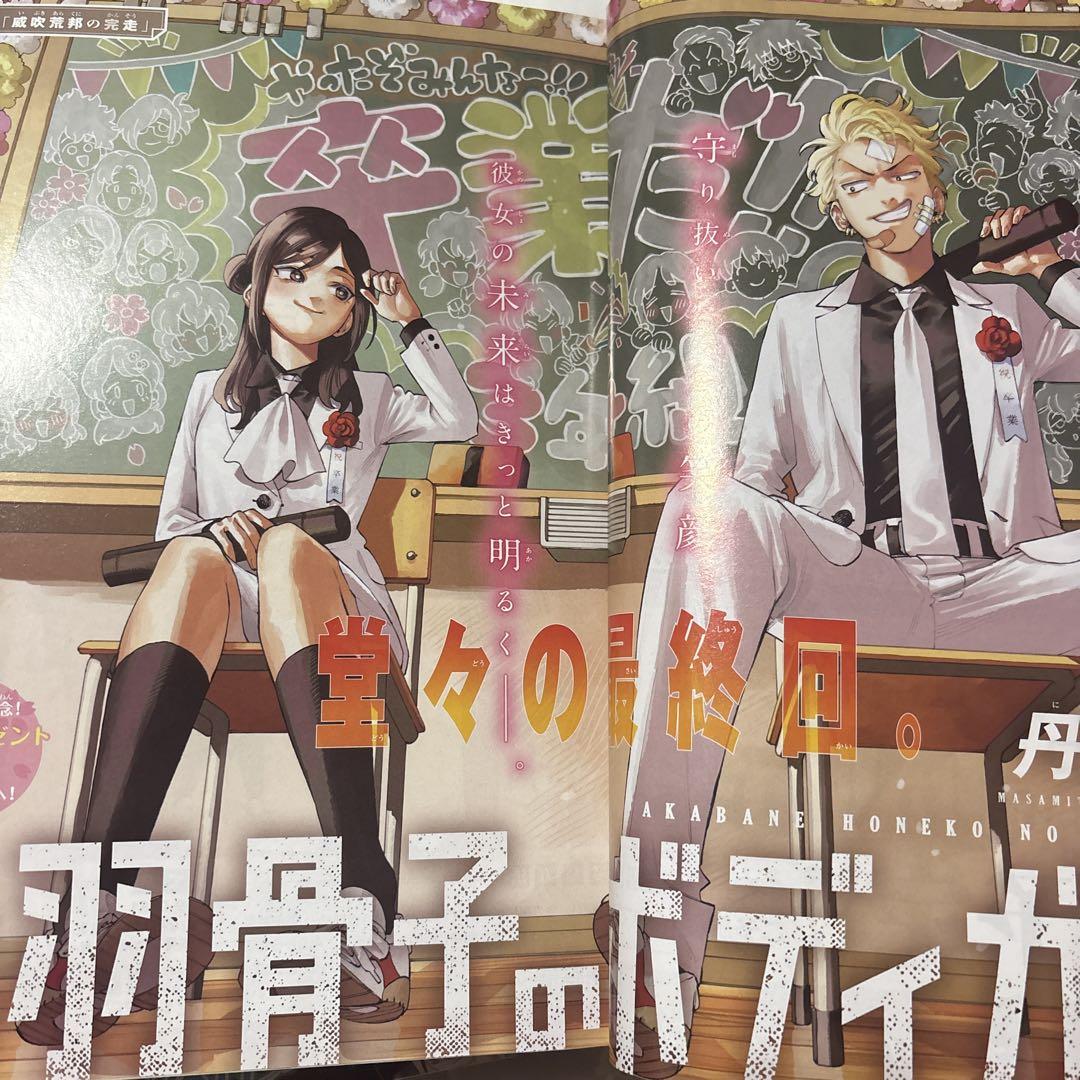 週刊少年マガジン2024年51号　赤羽骨子のボディーガード　完結　桑島海空　記念