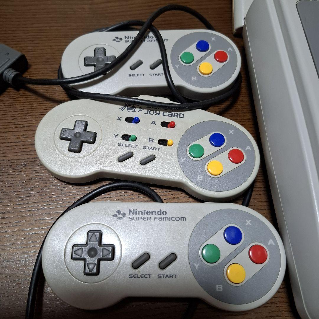 スーパーファミコン　本体　ソフト 本体美品】スーパーファミコンJr(ジュニア) 本体、専用
