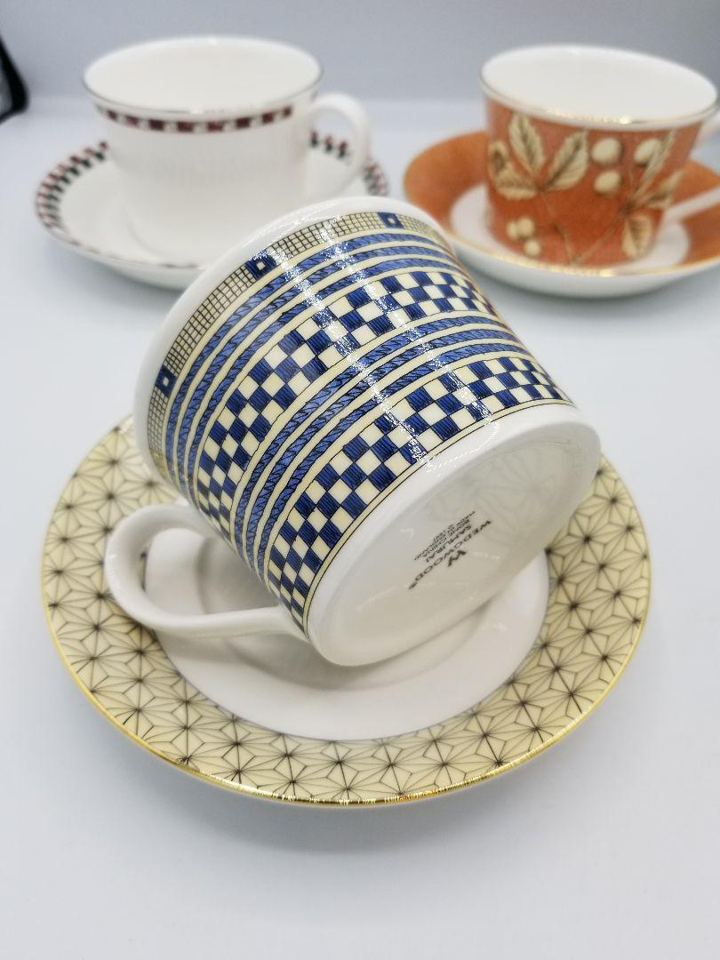 本物品質の ウェッジウッド カップ＆ソーサー 工芸品