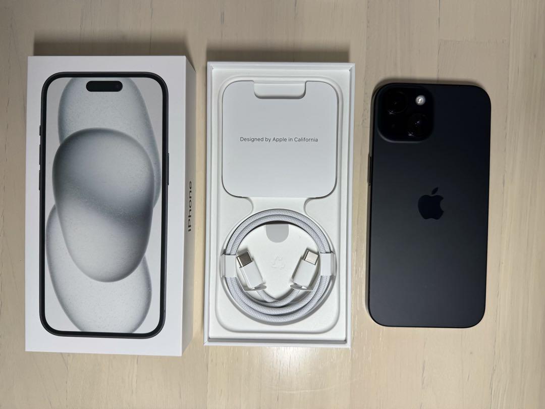 携帯電話本体 iPhone15 128GB Amazon.com: Apple iPhone 15 / 128GB / Black (SIM Free