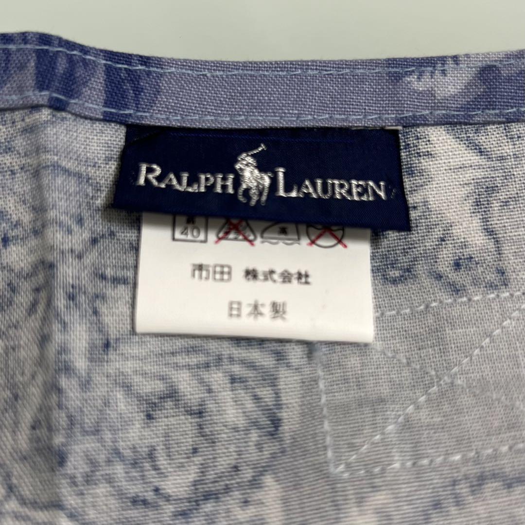 『未使用品』RALPH LAUREN ラルフローレン 花柄 エプロン