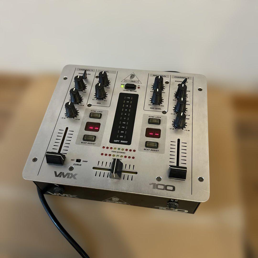 BEHRINGER ベリンガー DJミキサー VMX100 動作確認済み - メルカリ