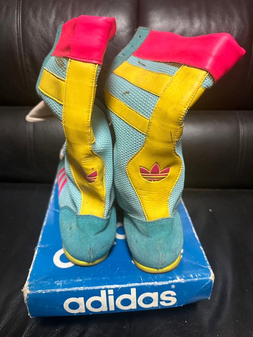 adidasボクサーシューズ　西ドイツ製　デッドストック