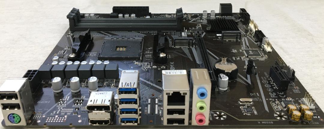 動作未確認GIGABYTE B550M K マザーボード AMD AM4対応 - メルカリ
