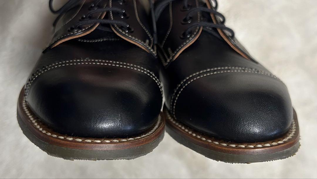 【未使用品】SCOTH GRAIN/レザーシューズ/22.5cm/黒