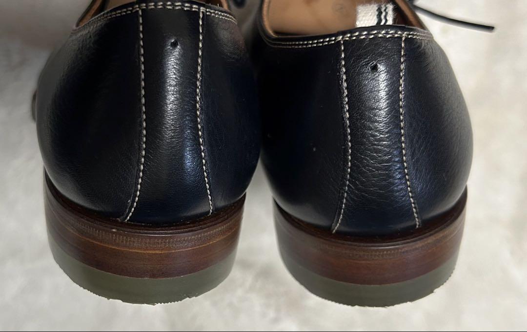 【未使用品】SCOTH GRAIN/レザーシューズ/22.5cm/黒
