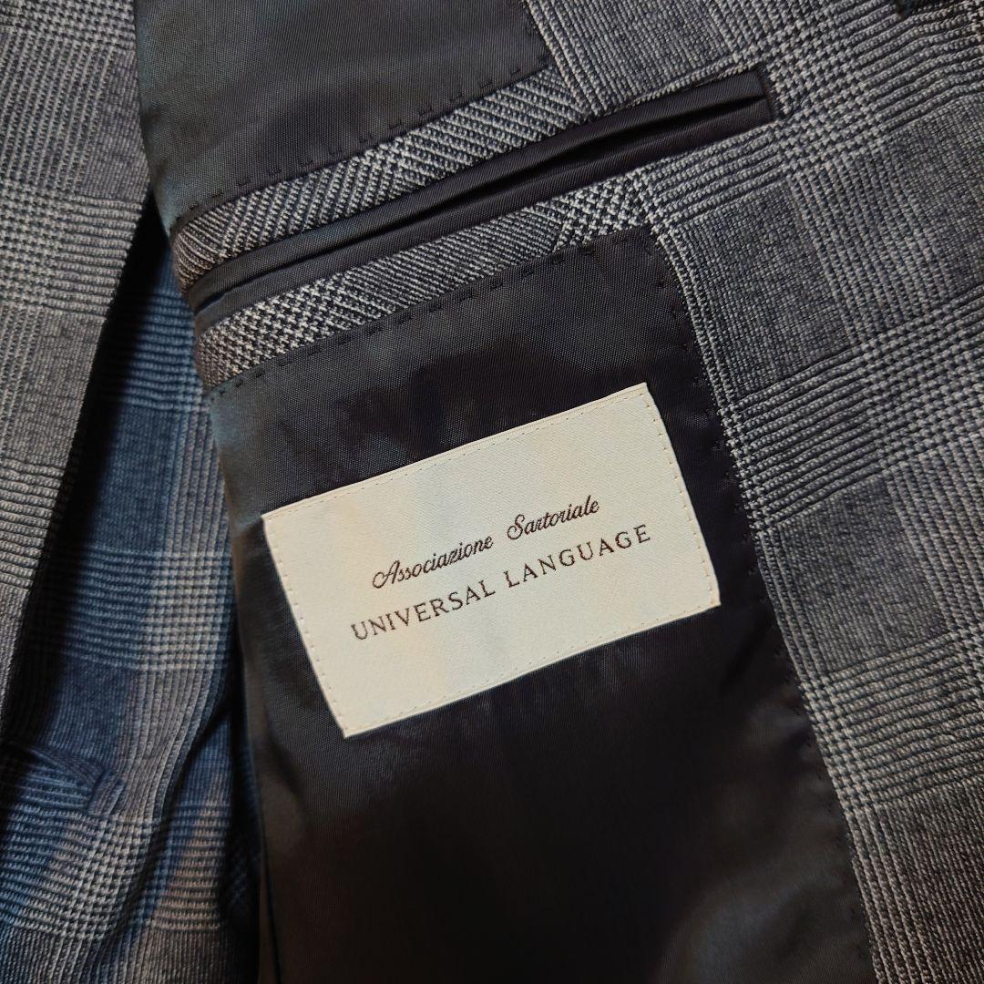 ほぼ新品！CANONICO×UniversalLanguageセットアップスーツ