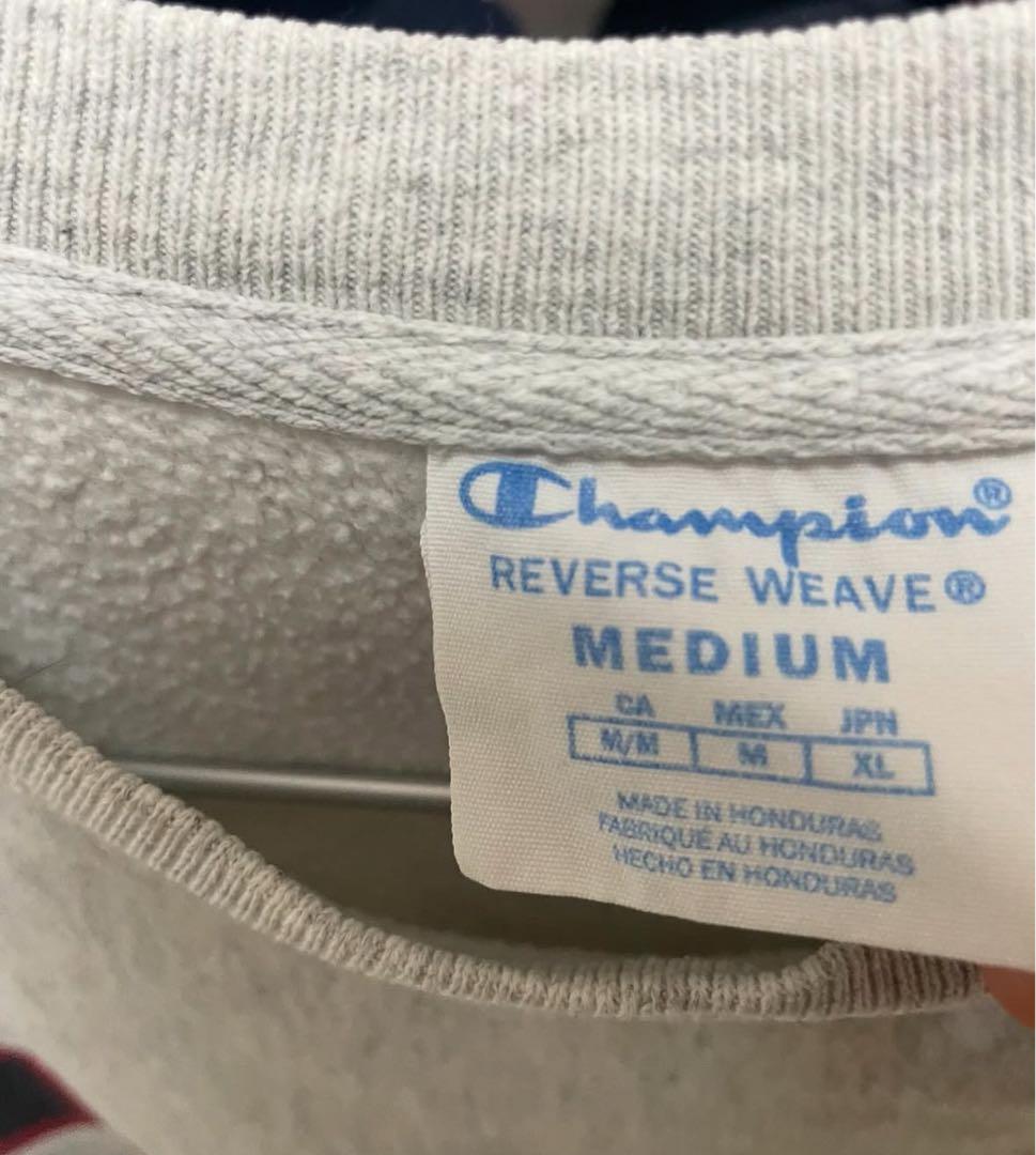 Champion Reverse Weave トレーナー Mサイズ グレー