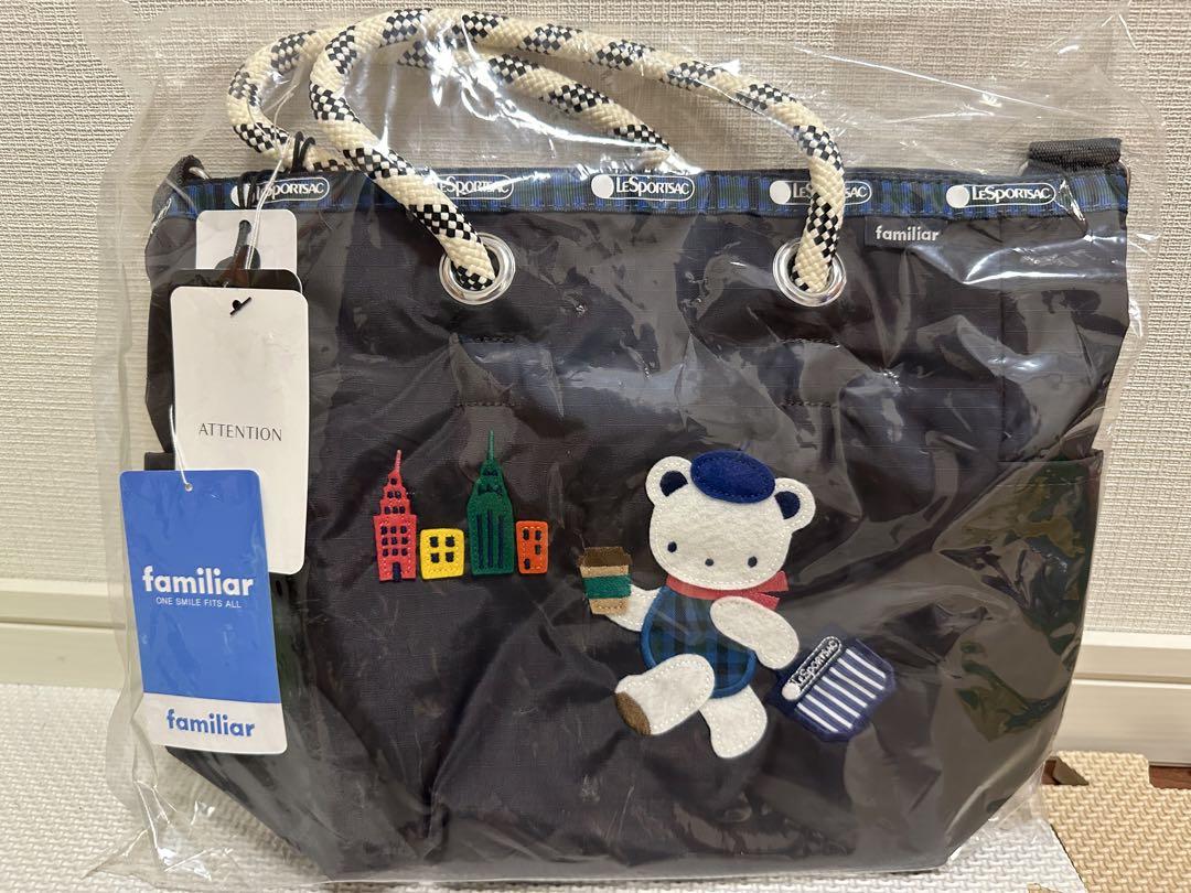 ⭐︎新品未使用⭐︎ LeSportsac × familiar トートバッグM