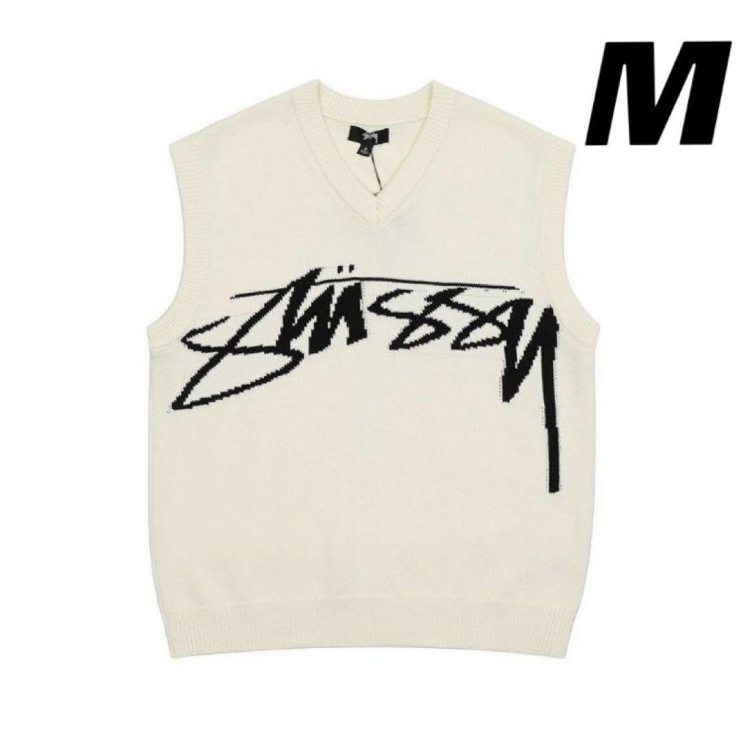 STUSSY ニットベスト M