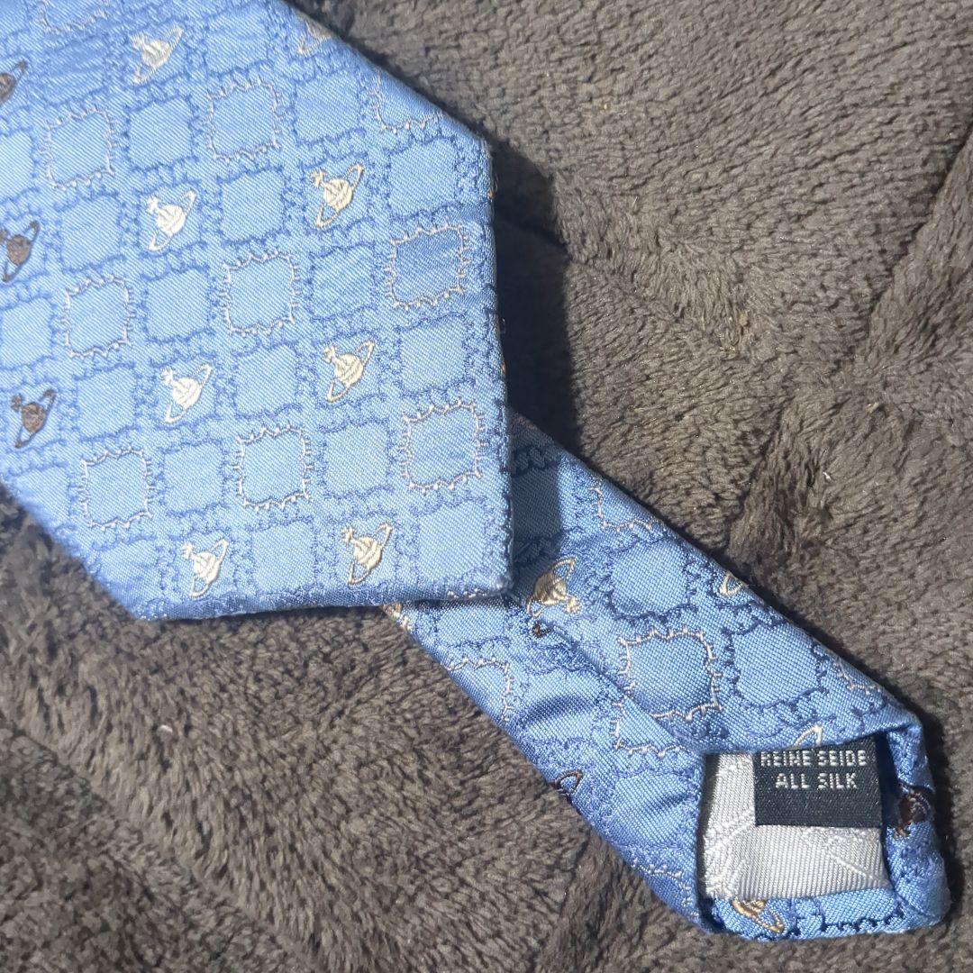 Vivienne Westwood(ヴィヴィアンウエストウッド) ネクタイ 青