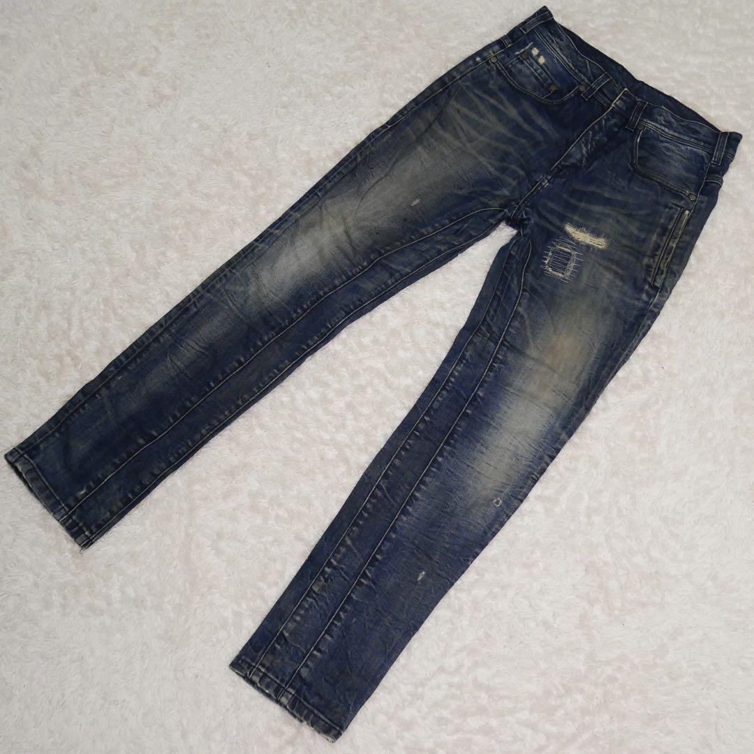 美品 ニールバレット デニムパンツ SLOUCH FIT インディゴ　29インチ