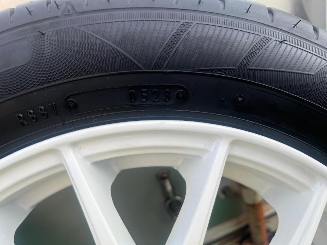 ゼファー14インチホイール14x4.5、2023年モデル155/65/14タイヤ
