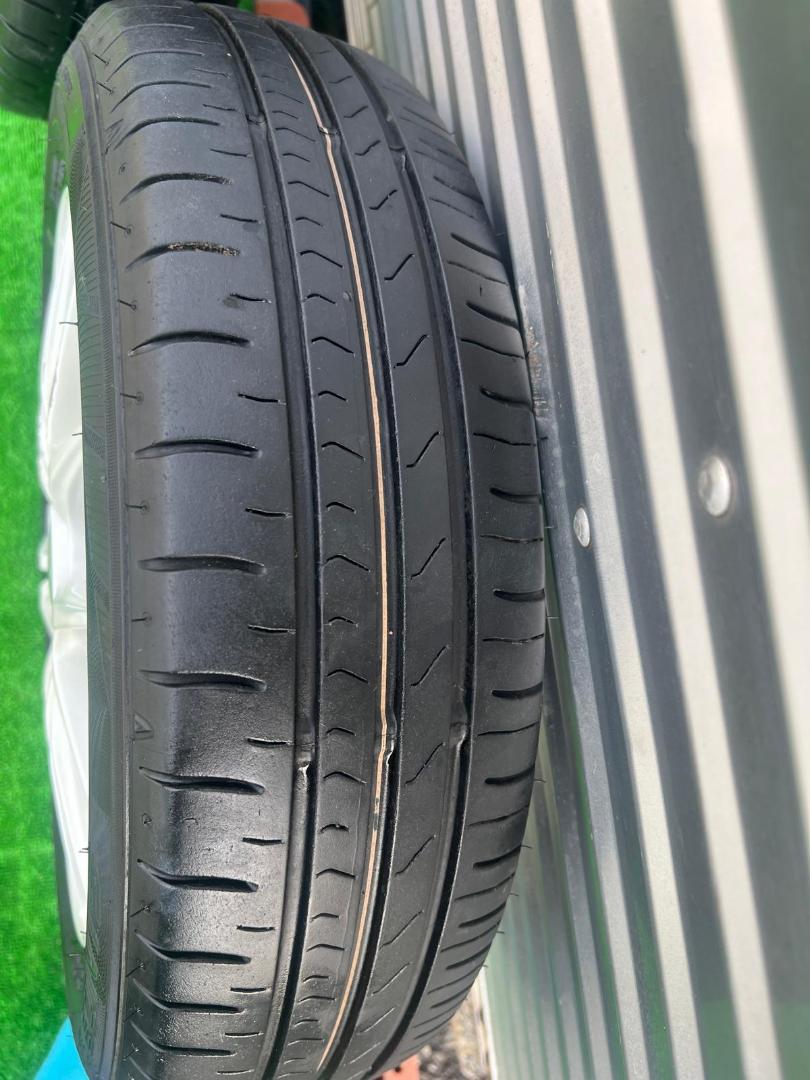 ゼファー14インチホイール14x4.5、2023年モデル155/65/14タイヤ